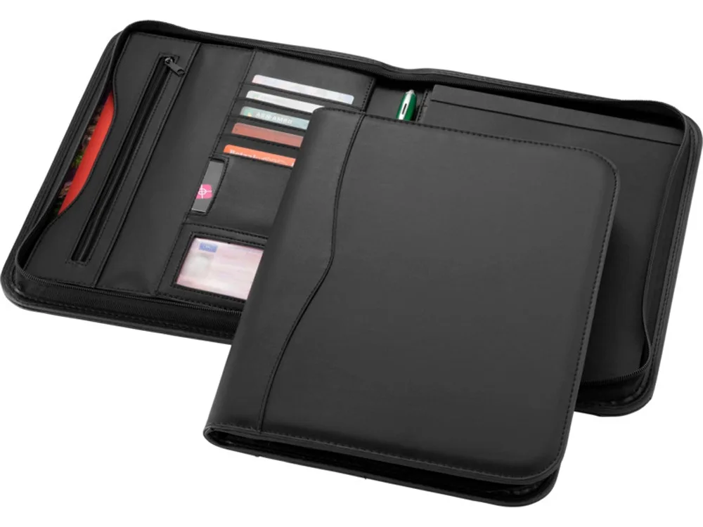 Папка A4 "Ebony" на молнии