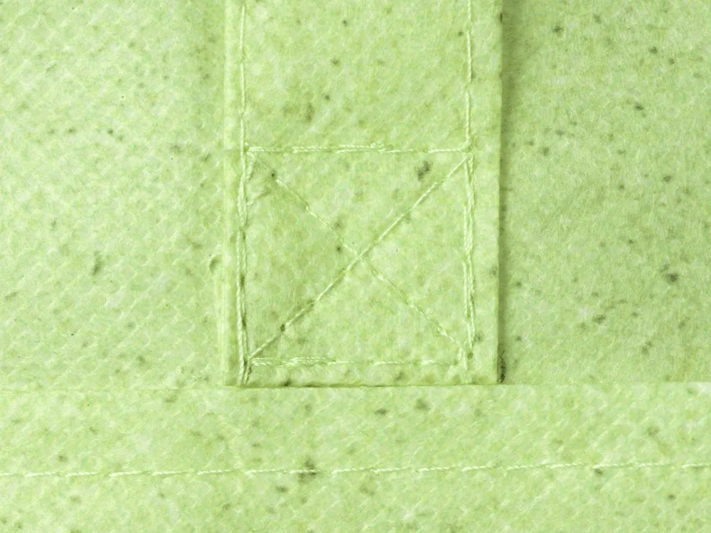 Сумка-шопер Wheat из переработанного пластика 80gsm, 30.5*33*12.5cm, зеленый