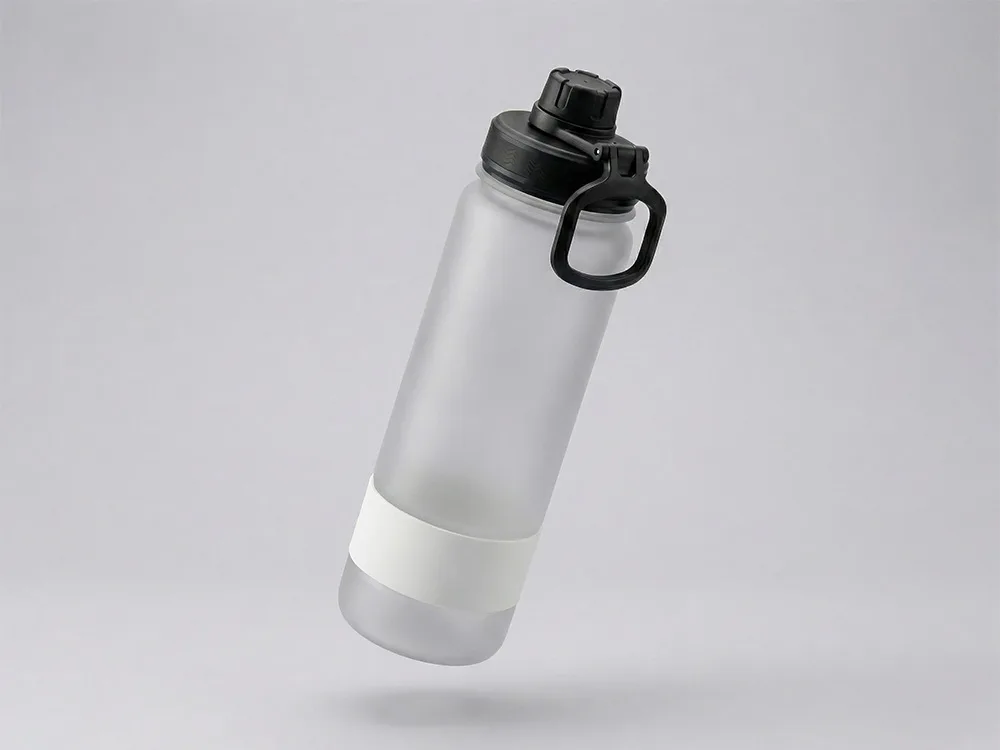Бутылка «Misty» с ручкой, 850 мл, белый