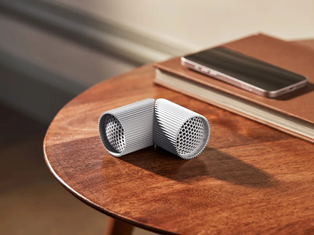 Беспроводная колонка Ray Speaker, серебристый