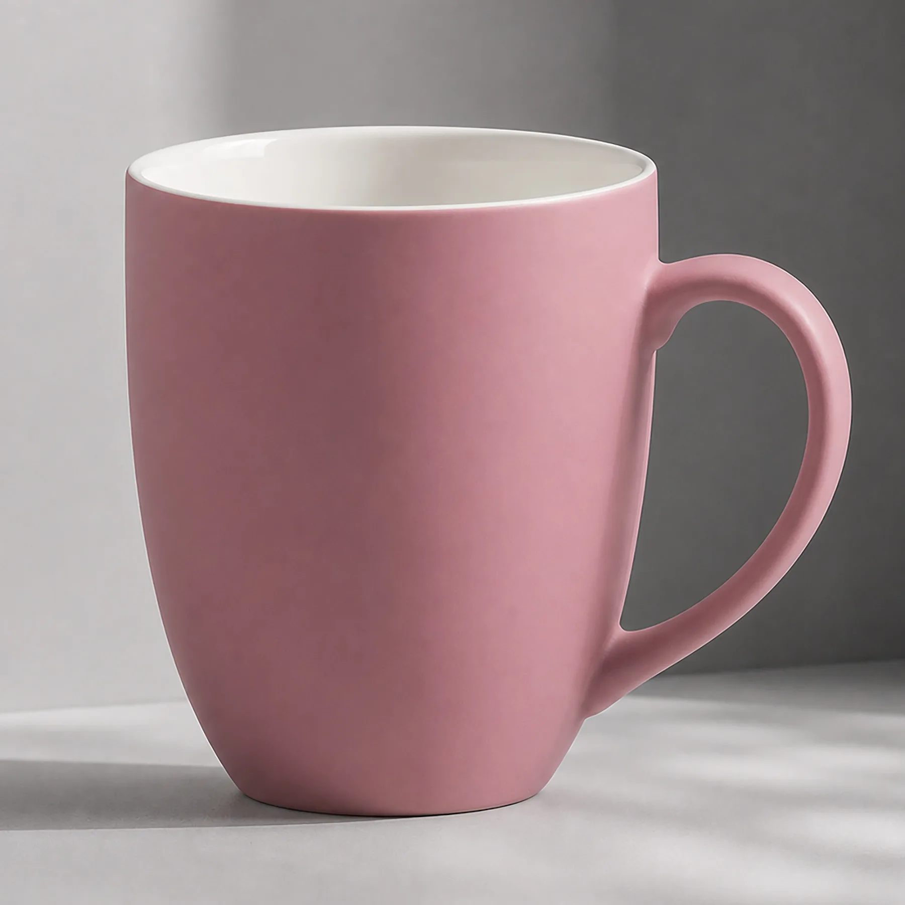 Кружка с покрытием soft-touch “Tulip Gum”, пыльно-розовый