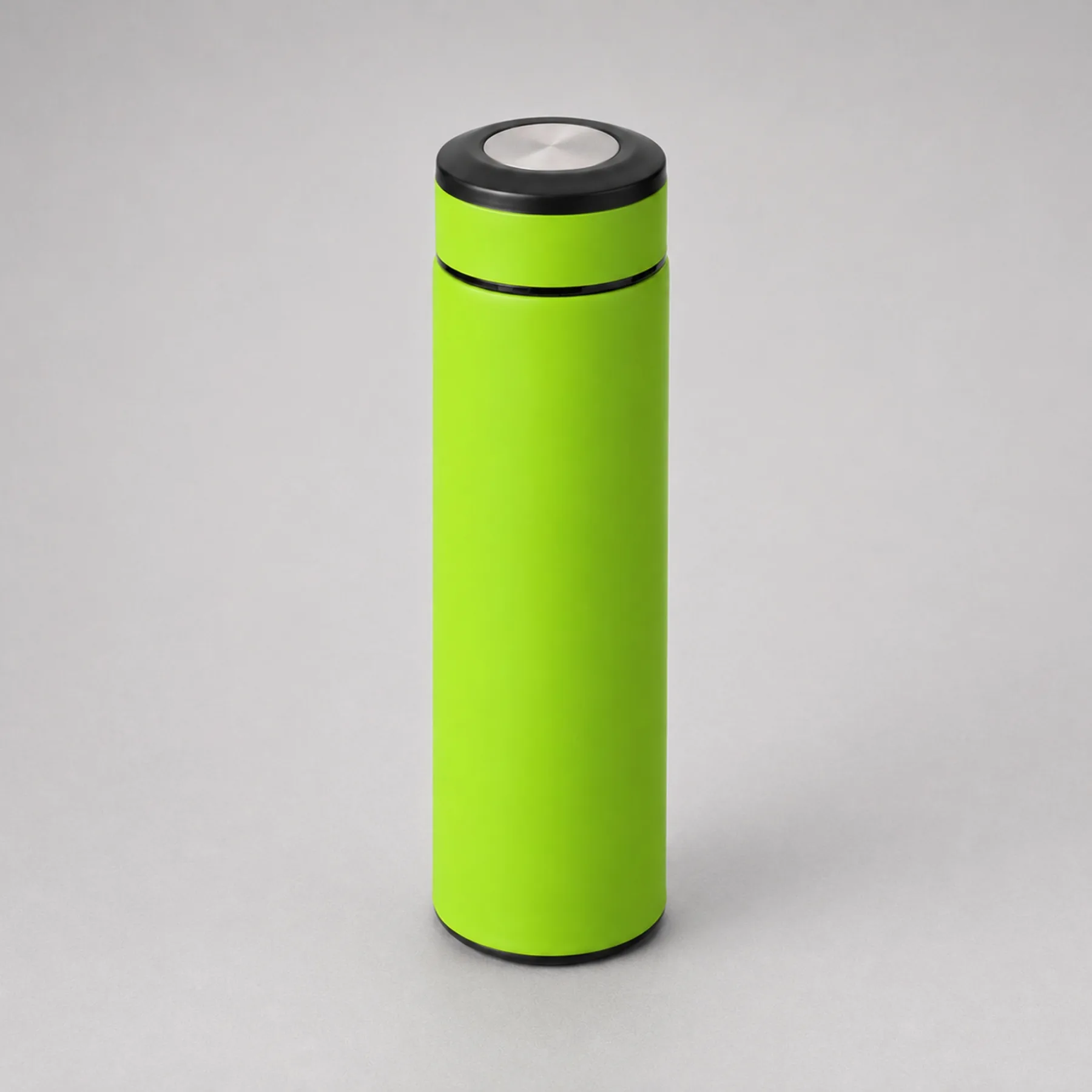 Вакуумный термос "Vacuum Flask C1", soft touch, 420мл, зеленое яблоко