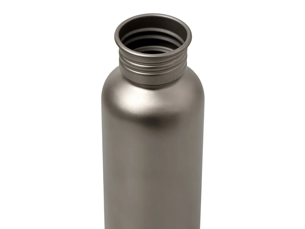 Бутылка для воды из титана "Titan", 750ml, темно-серый