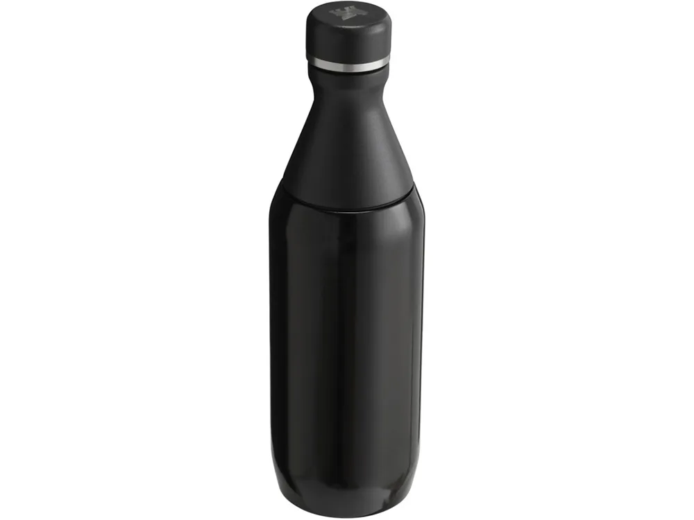 Бутылка для воды Stanley All Day Slim объемом 350 мл - черный глянцевый