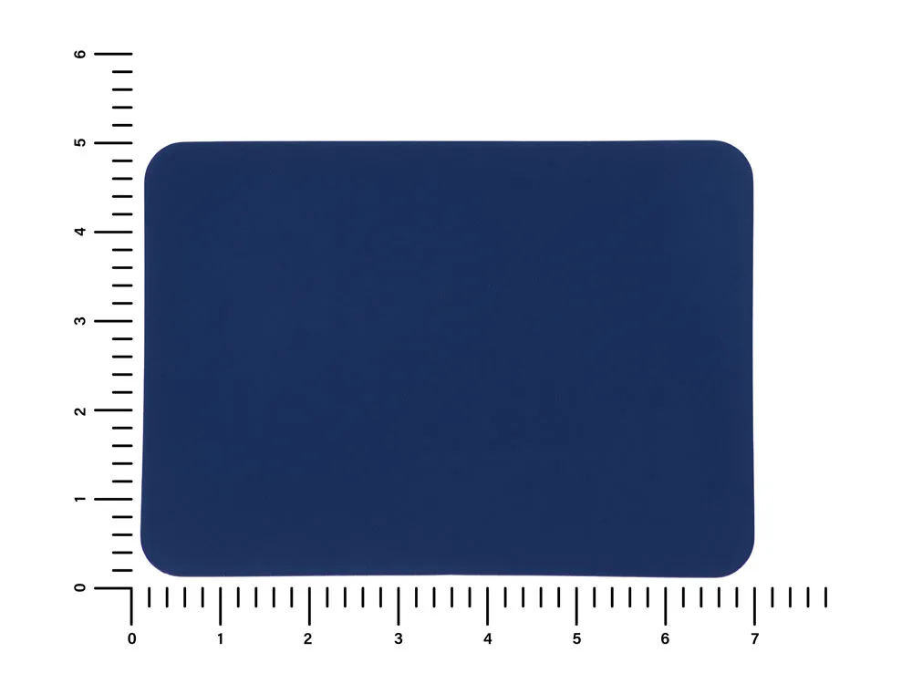 ПАТЧ ПРЯМОУГОЛНЫЙ soft-touch (синий) 5,0 х 7,0 см