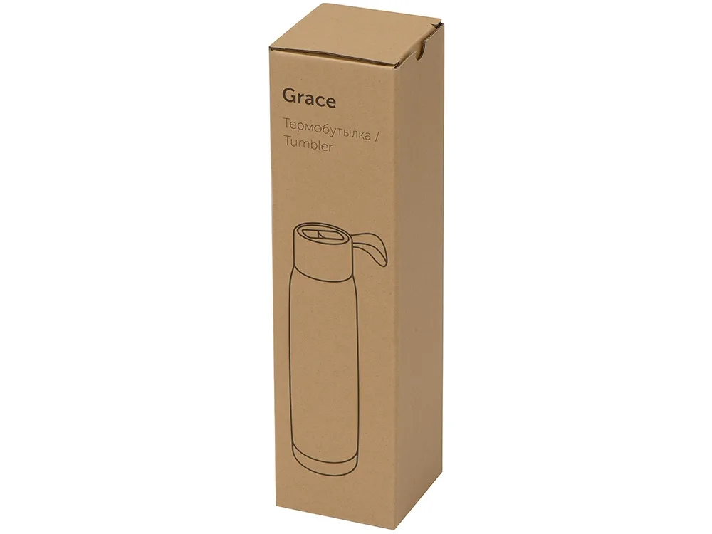 Термобутылка «Grace» 320мл, черный