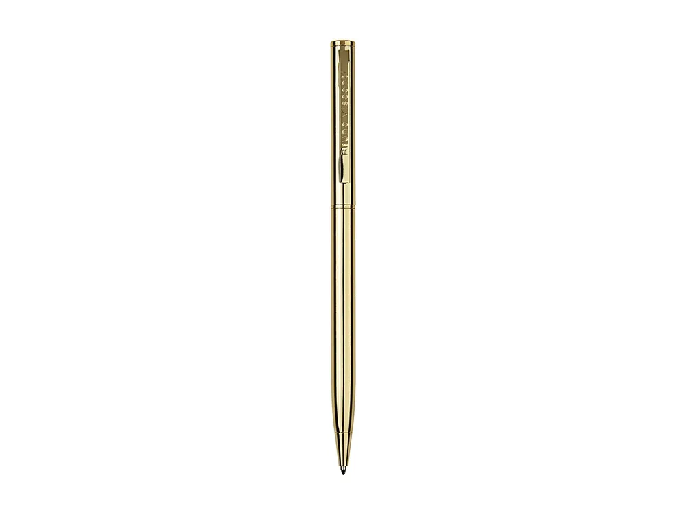 Ручка шариковая автоматическая BrunoVisconti® "PALERMO" цвет корпуса золотой, 0.7 мм