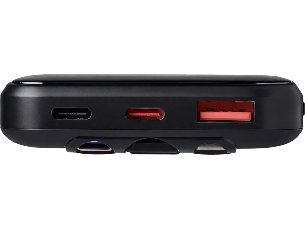 Внешний беспроводной аккумулятор c QC/PD «Арти», 10000 mAh, черный