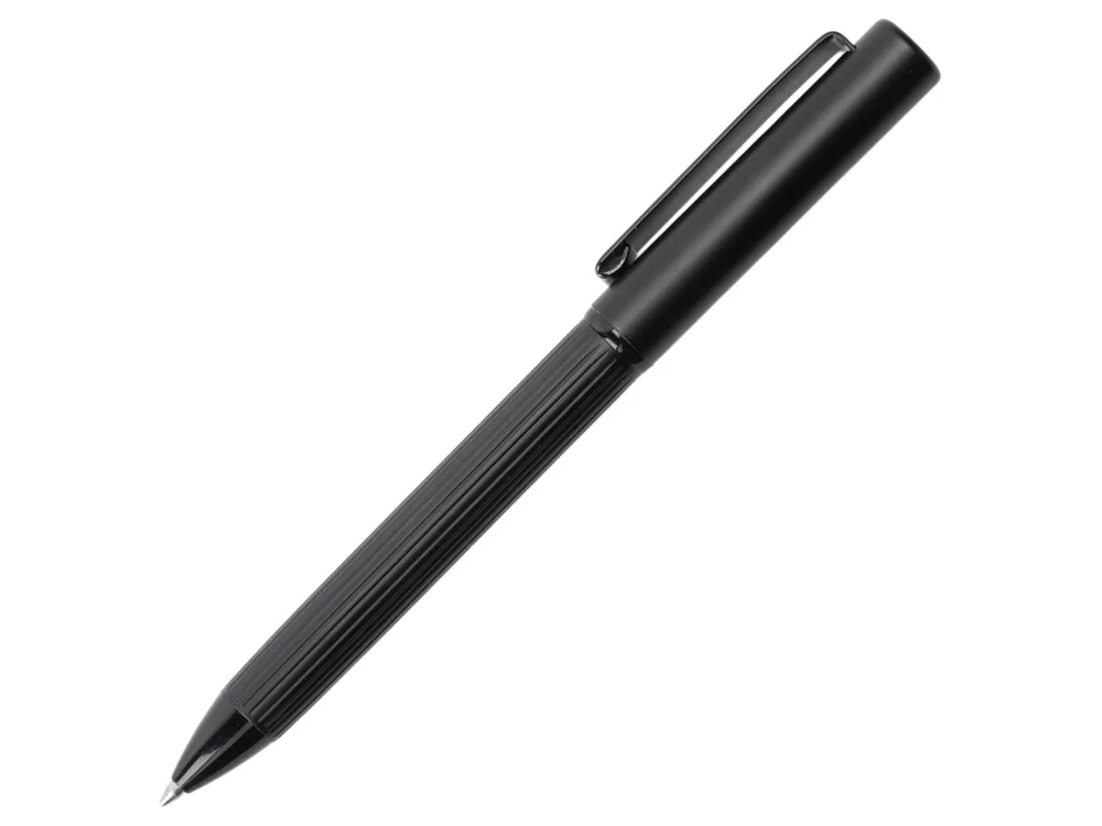 Набор блокнот в гибкой обложке А5 и металлическая шариковая ручка "Nabokov", черный