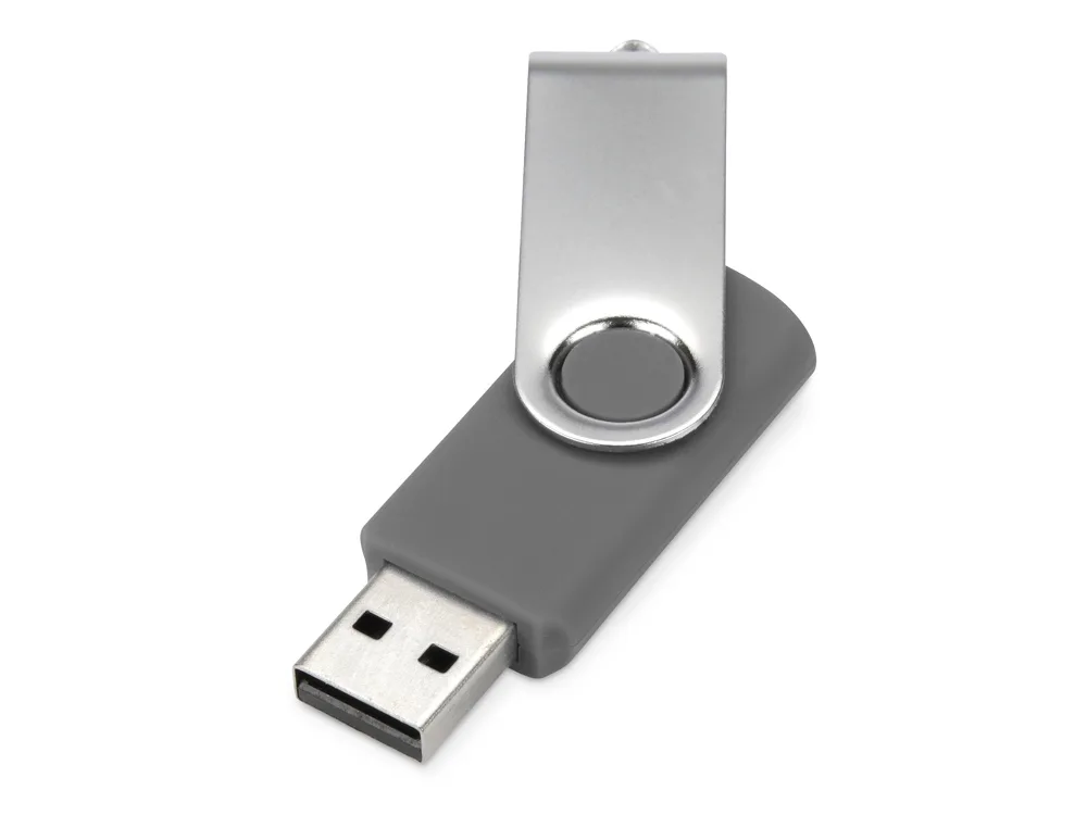 Флеш-карта USB 2.0 16 ГБ «Квебек», серый