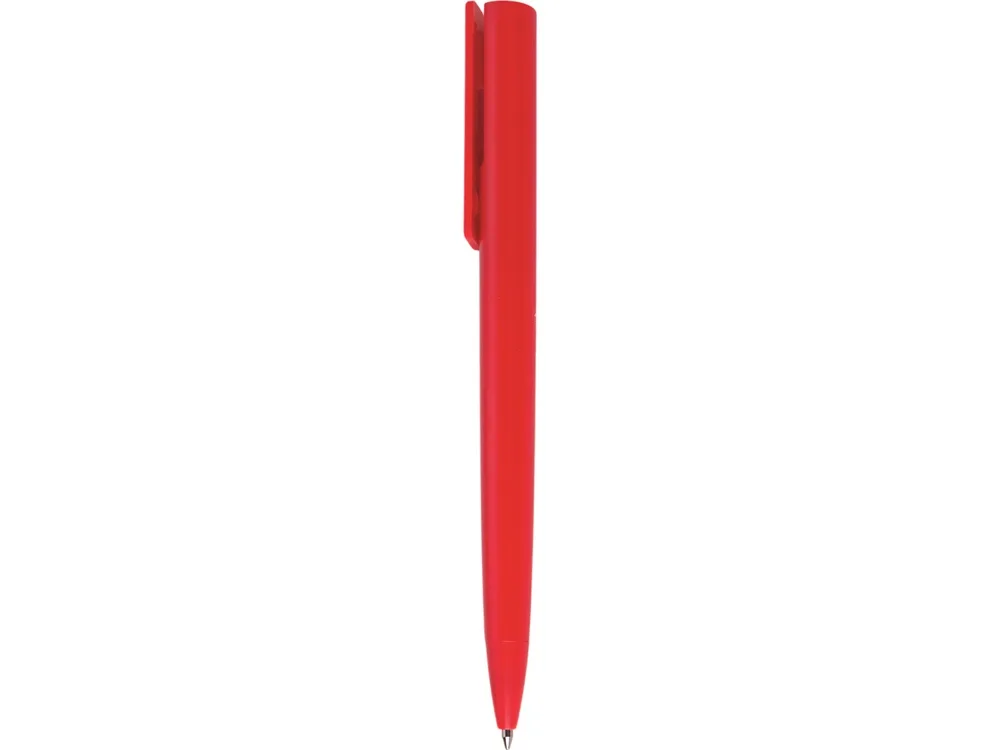 Ручка пластиковая шариковая "Taper Solid", матовый красный