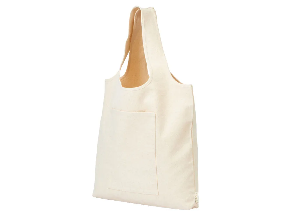Сумка-шопер Vest из хлопка 340 г/м2, натуральный