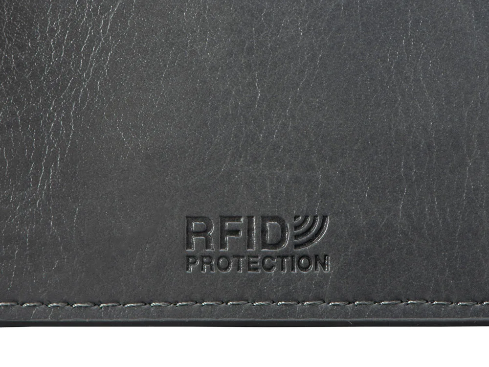 Картхолдер для 6 пластиковых карт с RFID-защитой "Fabrizio", серый