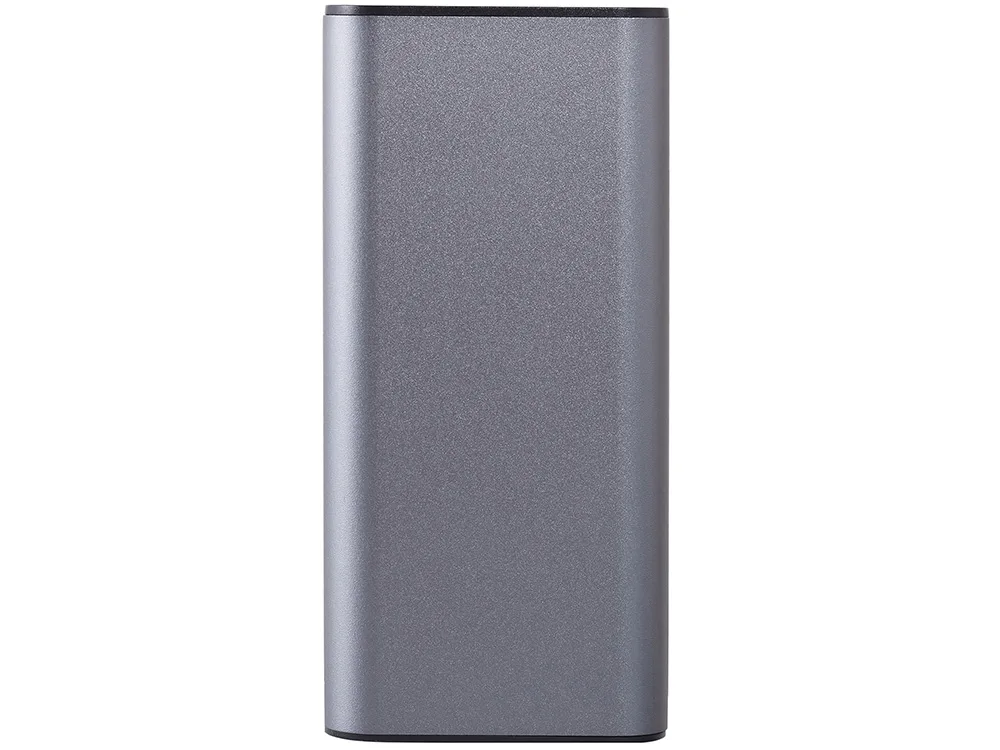 Внешний аккумулятор для ноутбуков «EpIQ», 100 Вт, 30000 mAh, темно-серый