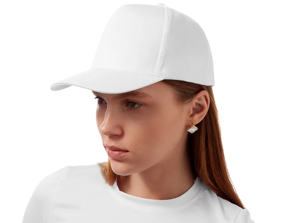 Бейсболка "Mix" 5-ти панельная 180 гр, белый