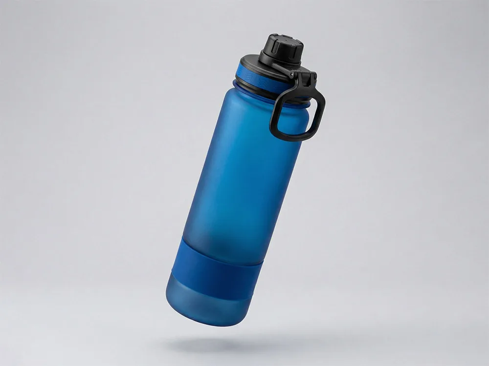 Бутылка «Misty» с ручкой, 850 мл, синий