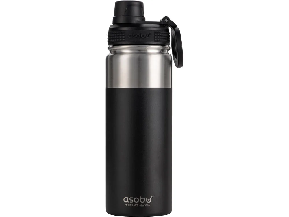 Вакуумная термобутылка «ALPINE FLASK», 530 мл, черный