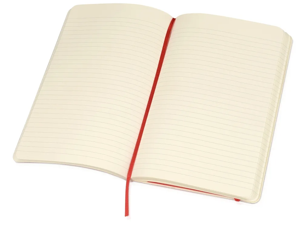 Записная книжка Moleskine Classic Soft (в линейку), Large (13х21см), красный
