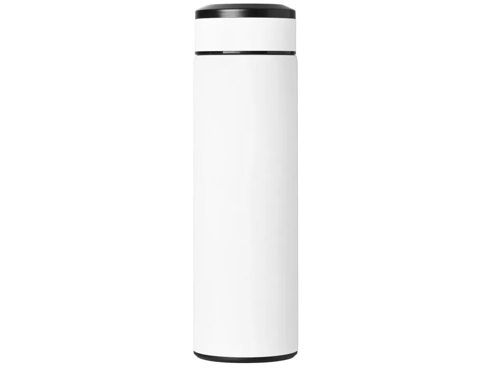 Вакуумный термос "Vacuum Flask C1", soft touch, 420мл, белый