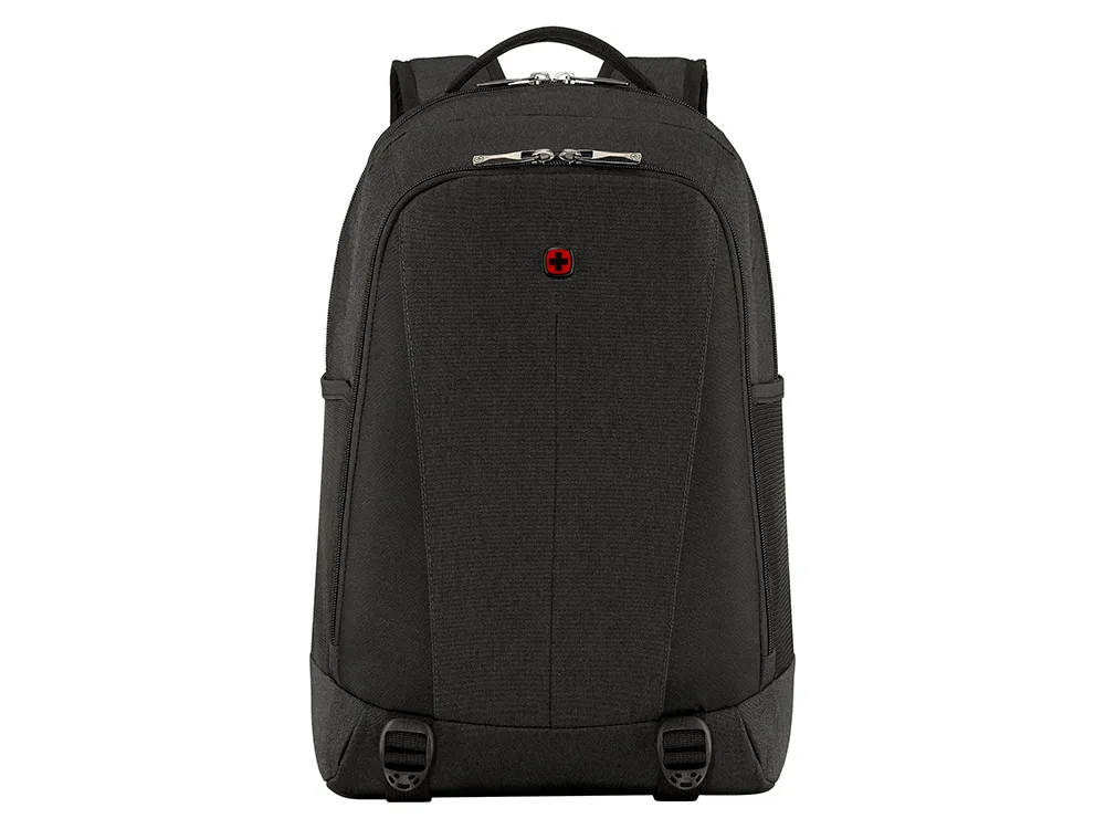 Рюкзак WENGER Oryson 16", чёрный, переработанный ПЭТ/Полиэстер, 32х45х19 см, 25 л.