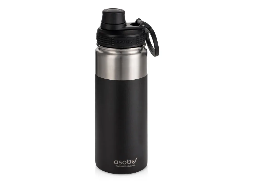 Вакуумная термобутылка «ALPINE FLASK», 530 мл, черный