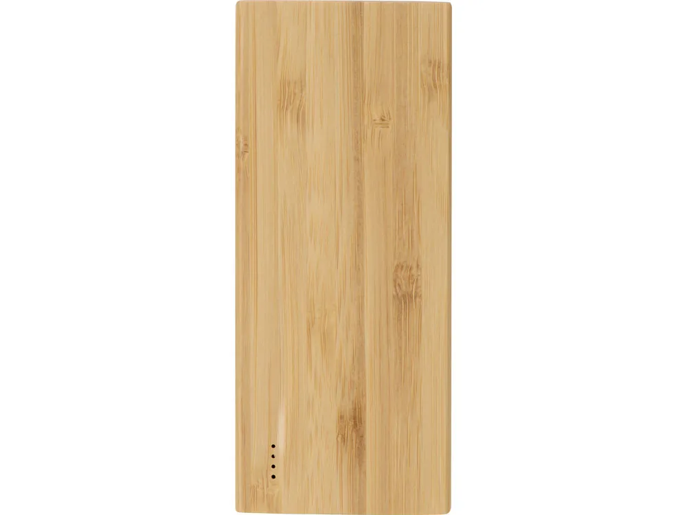 Внешний аккумулятор из бамбука "Bamboo", 5000 mAh