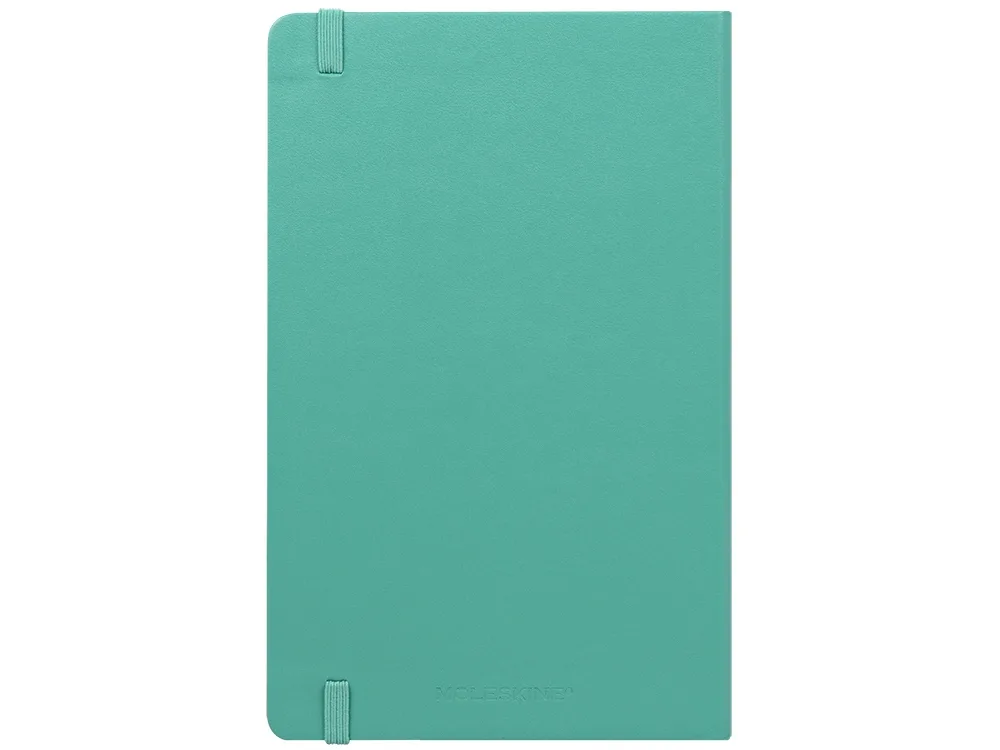 Записная книжка Moleskine Classic (в линейку) в твердой обложке, Large (13х21см), морская волна