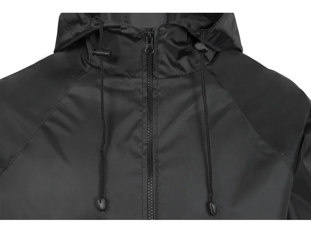 Дождевик «Parka» унисекс, черный