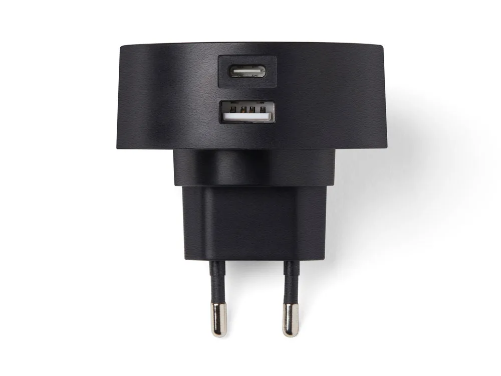 Адаптер питания USB Poweron, черный