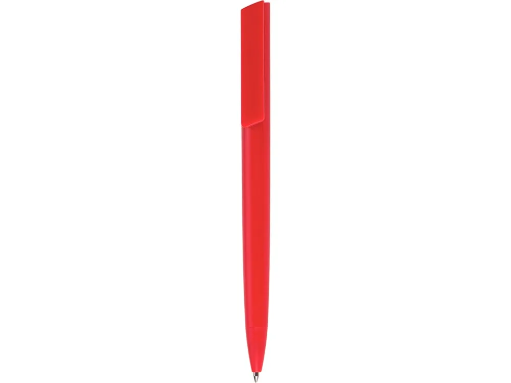 Ручка пластиковая шариковая "Taper Solid", матовый красный