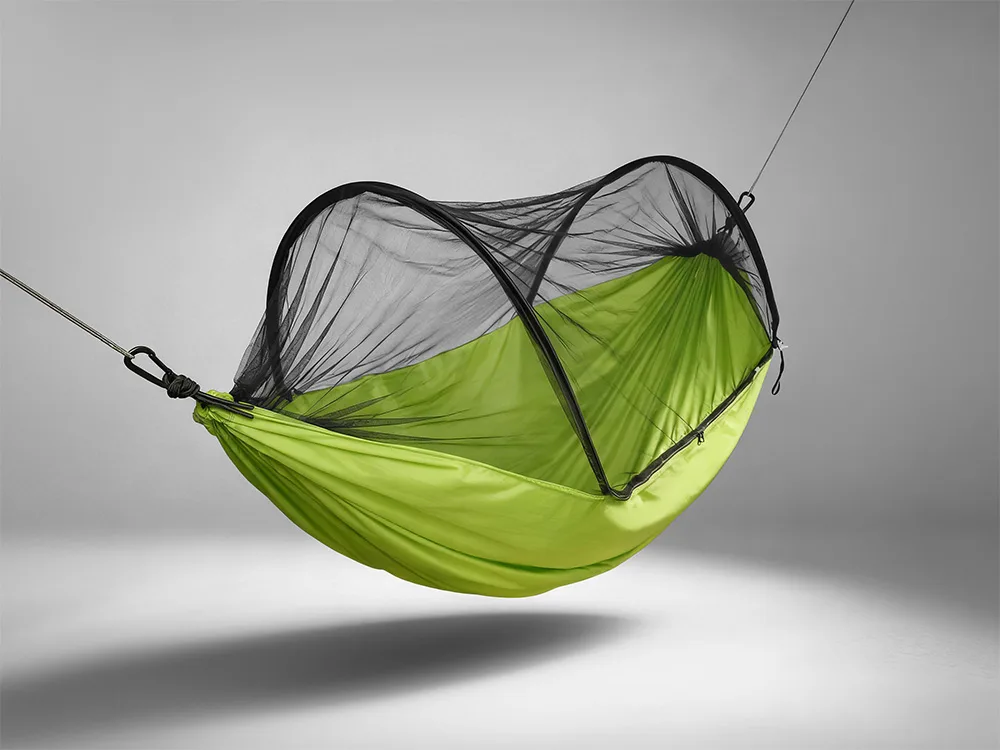 Гамак с защитной сеткой "Die Fly", зеленое яблоко