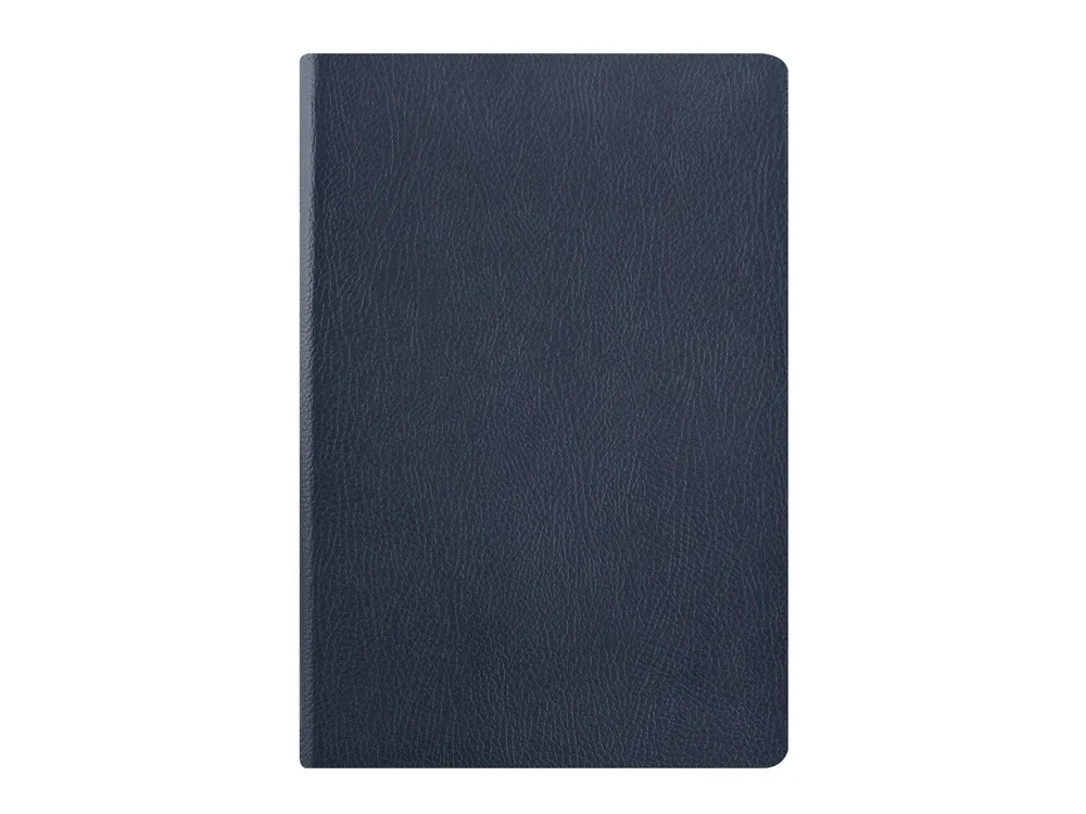 Ежедневник недатированный А5 "Megapolis Nappa Flex", темно-синий navy
