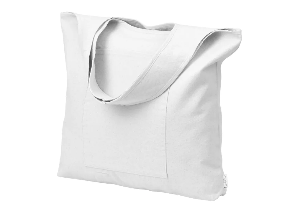 Сумка-шопер Vest из хлопка 340 г/м2, белый