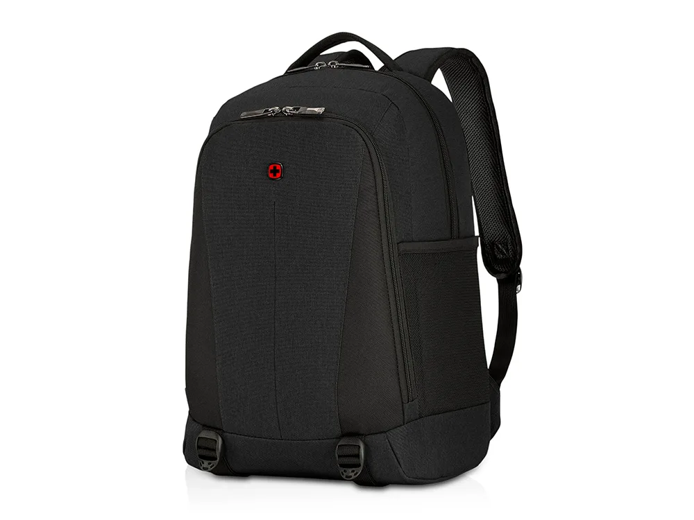 Рюкзак WENGER Oryson 16", чёрный, переработанный ПЭТ/Полиэстер, 32х45х19 см, 25 л.