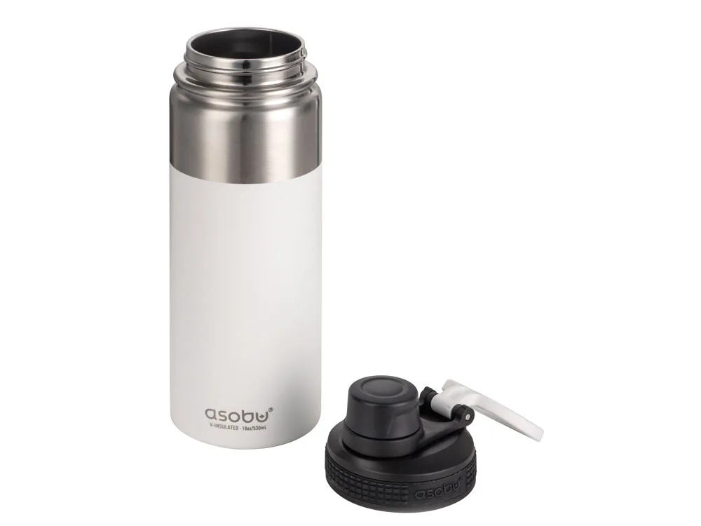 Вакуумная термобутылка «ALPINE FLASK», 530 мл, белый