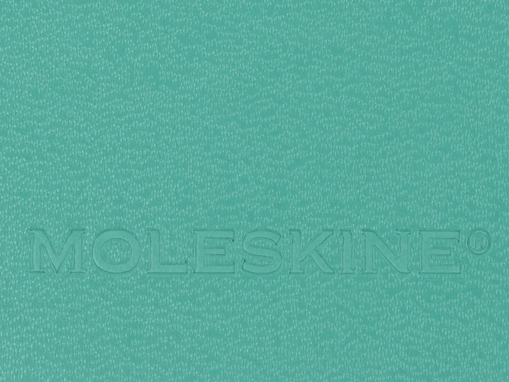 Записная книжка Moleskine Classic (в линейку) в твердой обложке, Large (13х21см), морская волна