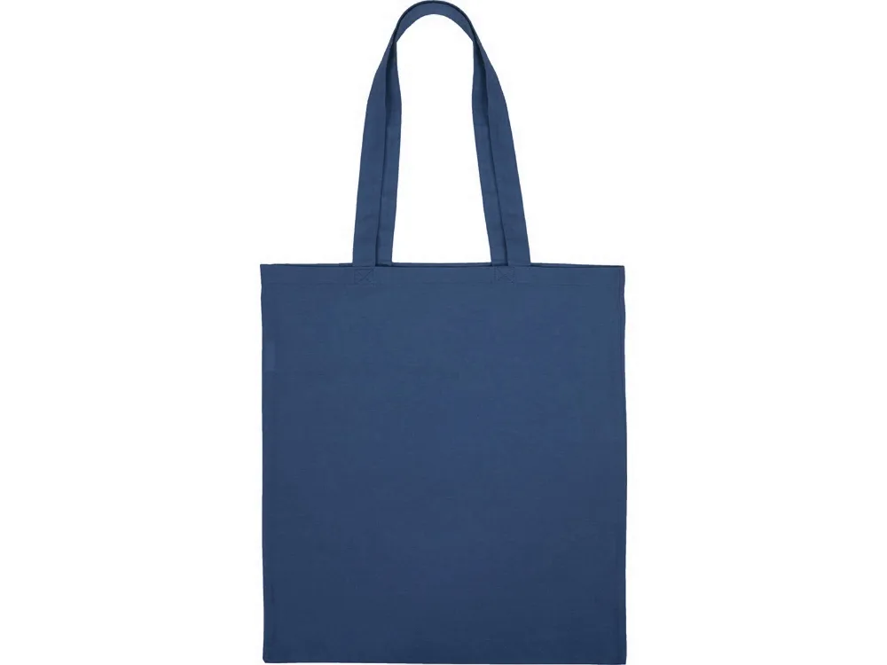 Сумка для шопинга Carryme 140 хлопковая, 140 г/м2, нейви