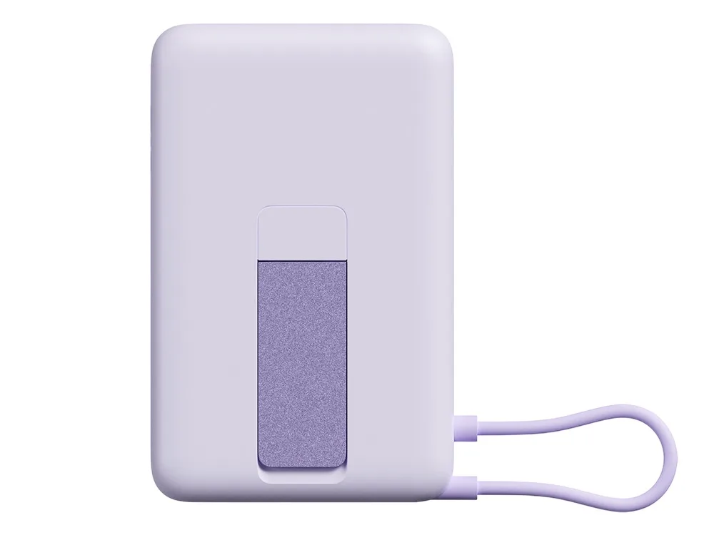 Внешний аккумулятор Xiaomi Magnetic Power Bank 10000 with Built-in Stand Purple