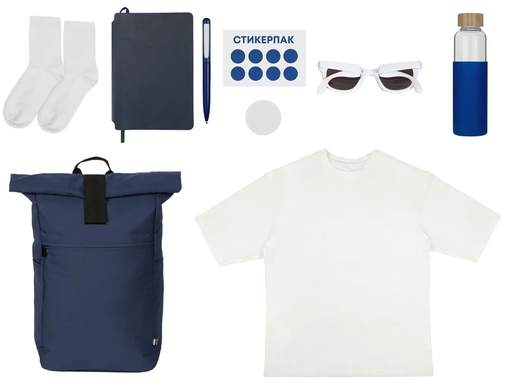 Welcome pack «Welcome Aboard!», синий
