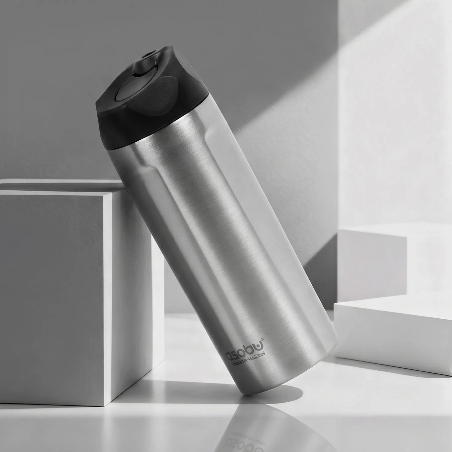 Термокружка EASY ACCESS, 420 мл, серебристый