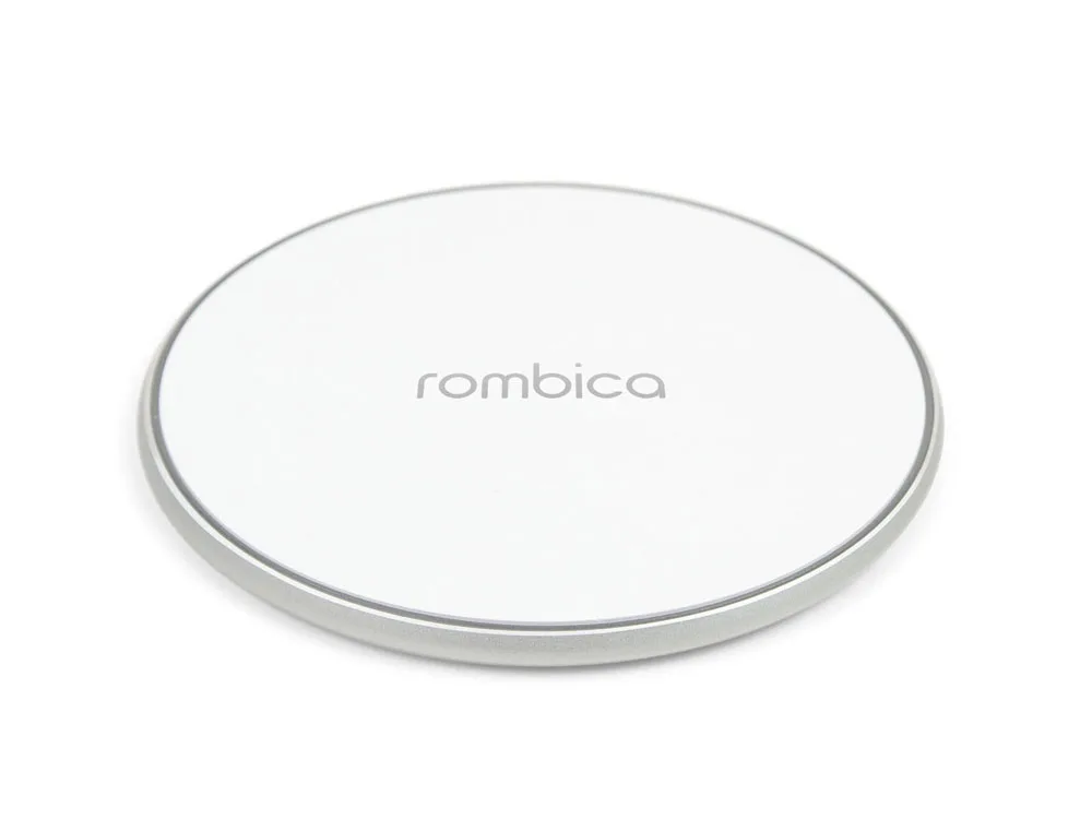 Беспроводное зарядное устройство Rombica  «NEO Core Quick» c быстрой зарядкой, белый (с лого)