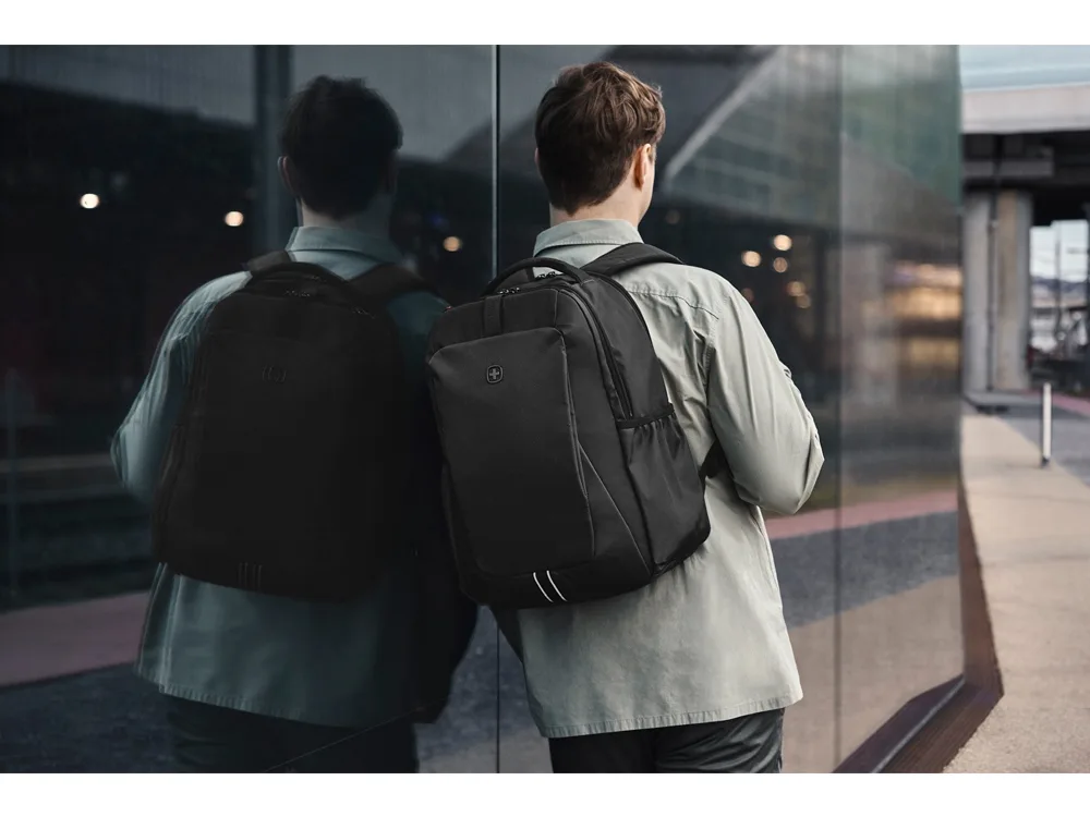 Рюкзак WENGER XE Professional 15.6", черный, переработанный ПЭТ/Полиэстер, 32х22х44 см, 23 л.