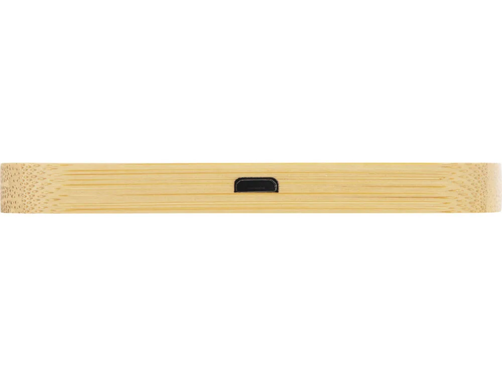 USB-хаб с беспроводной зарядкой из бамбука Plato