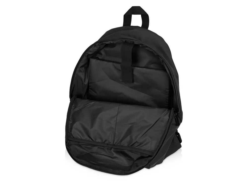 Рюкзак Glam для ноутбука 15'' из мягкой экокожи, черный