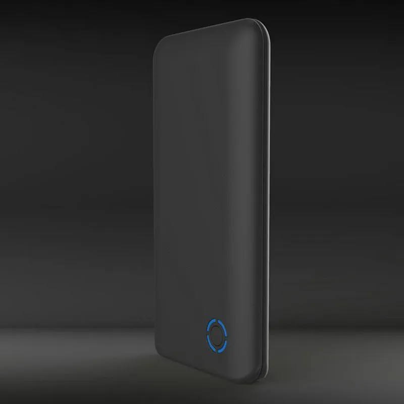 Беспроводное зарядное устройство "Fast SOFTTOUCH", 6000 mAh, черный
