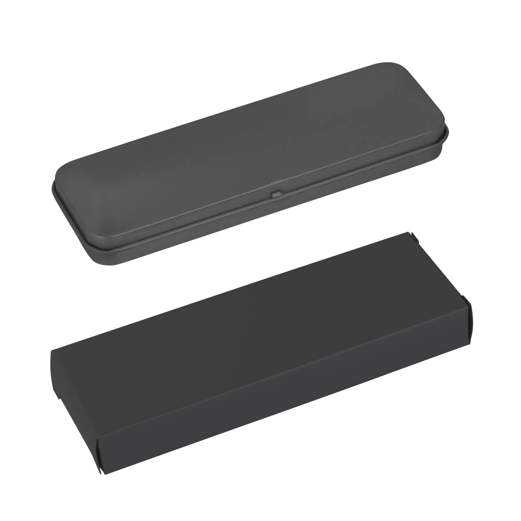 Набор "Ray" (ручка+карандаш), покрытие soft touch, черный