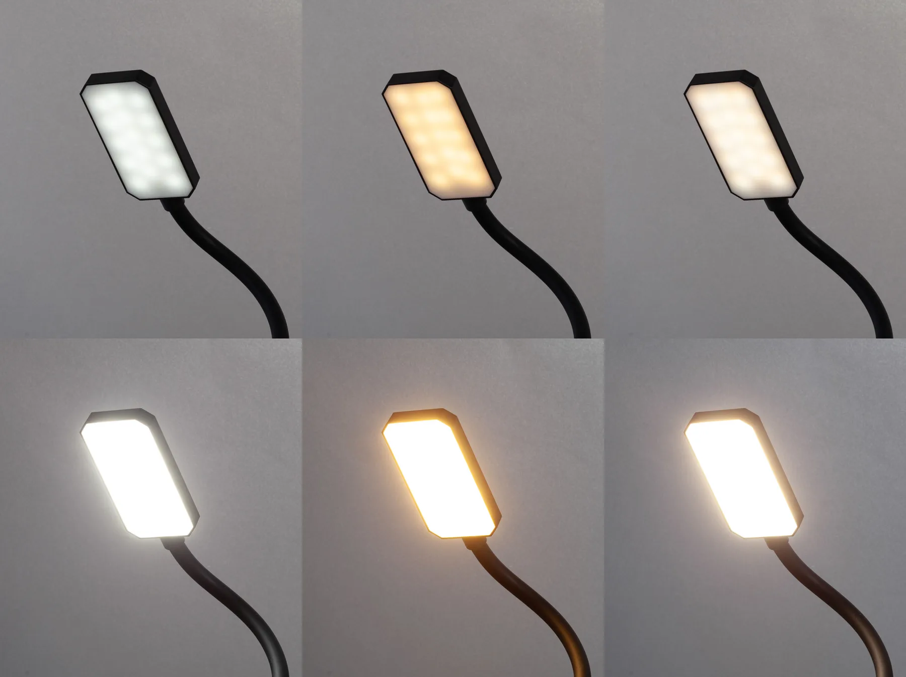 Лампа "Smart Flex" с беспроводным 3в1 (15W) ЗУ с MagSafe, часами, карандашницей и подсветкой логотипа, черный