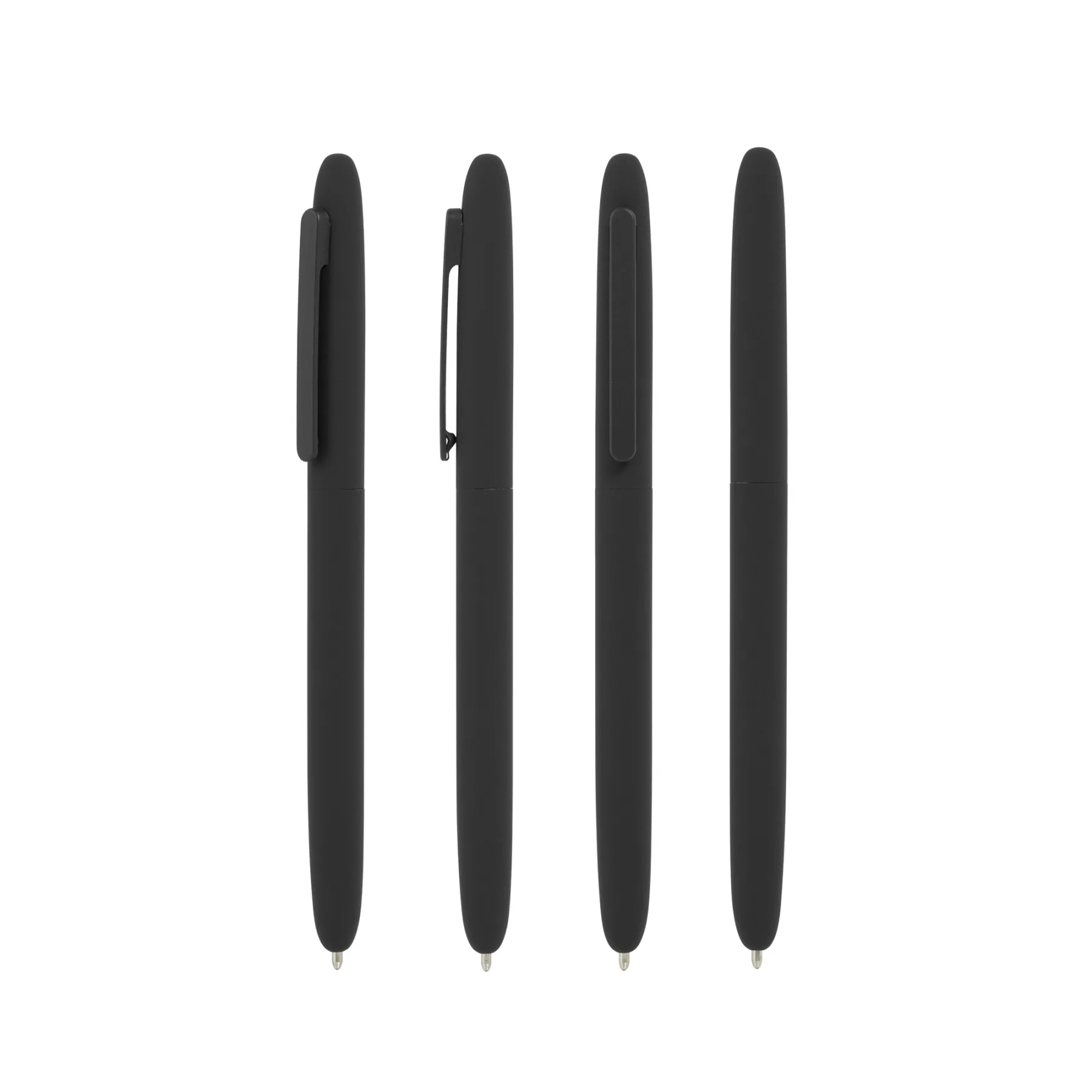 Ручка шариковая "Vega", покрытие soft touch, черный