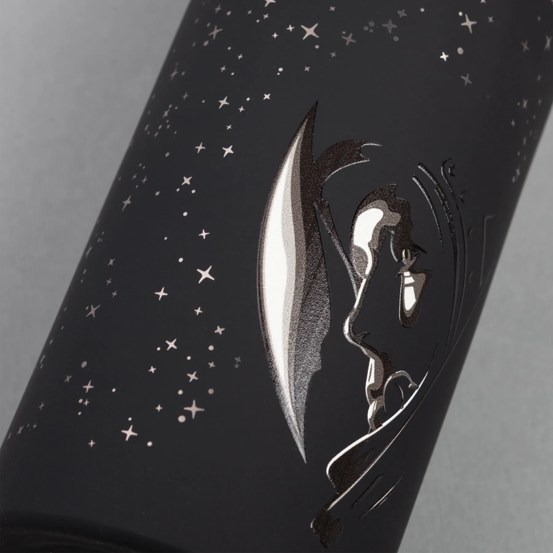 Термос "Calypso" 500 мл, покрытие soft touch, коробка, черный