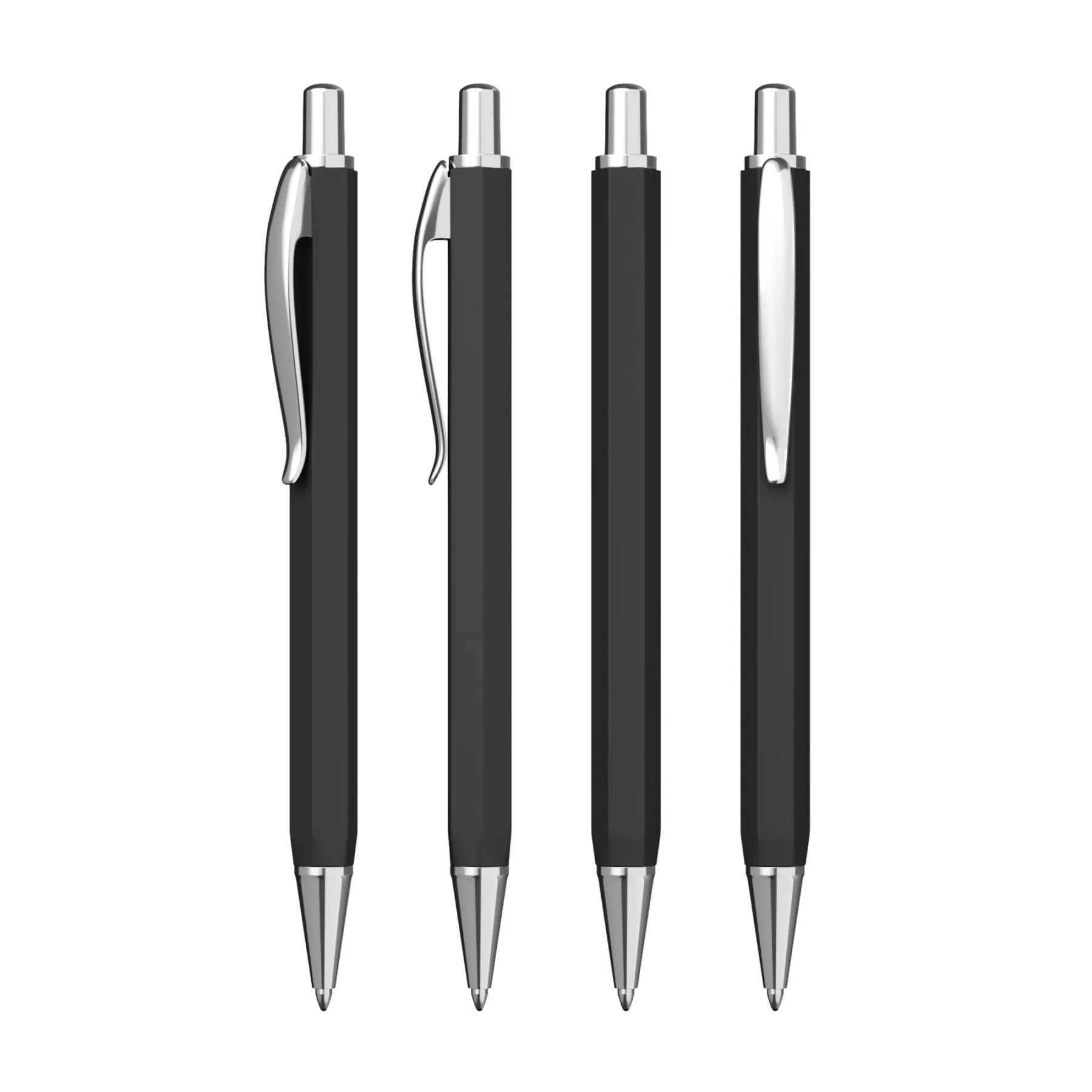 Ручка шариковая "Stanley", покрытие soft touch, черный